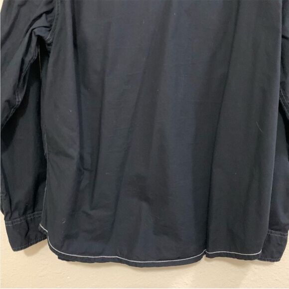 ARIZONA Shirt Men’s XXL Black Western Pearl Snap Pockets 100% Cotton Cowboy. - Picture 5 of 11